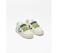 Zapatillas deportivas de piel Small V-90 Niña Talla 33. Color Blanco