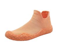 Zapatillas Deportivas de Suela Blanda para Mujer, Transpirables, Tipo calcetín, Ideales para Bailar, Caminar, IR al Gimnasio, Practicar Yoga y para Uso doméstico en Interiores.