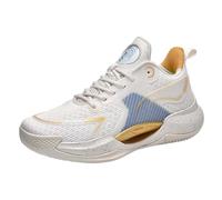 Zapatillas Deportivas Femeninas Prácticas para Competición Estudiantil en Superficies de Cemento Verano (Beige, 41) #1