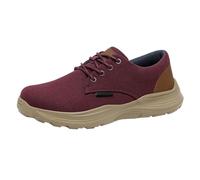 Zapatillas Deportivas Hombres Suela Gruesa,Zapatillas Hombre Tallas Grandes,Universidad Casual, Vino, 44 EU