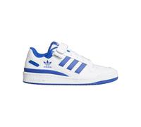 Adidas - Zapatilla Forum Low, Hombre, White- White-Team Royal Blue, 10 UK