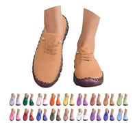 Zapatillas Deportivas Mujer Negras Comodas Pretty Zapatos Deportivos Slip on Ligeros Clasico Moda Sneakers con Cordones Entretiempo Antideslizante Mocasines Barefoot Casual para Correr Atlético