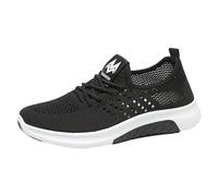 Zapatillas Deportivas Mujer Negras Zapatos Casual Running Zapatillas Deportivos Transpirables Classic Sneakers Antideslizante Moda Malla Calzado Cómodo Ligeras Gimnasio Caminar Atlético Correr Baratas