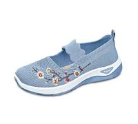 Zapatillas Deportivas Mujer Sin Cordones Zapatos Horma Extra Ancha Comdodas y Elegantes Tenis Ligeros de Verano Al Aire Libre para Ideales el Dia a