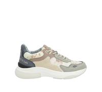 Zapatillas Deportivas Mujer - Sneakers Beige con Plantilla Extraíble - Deportivas Cómodas y Ligeras (Beige, Sistema Tallas Calzado EU, Adulto, Mujer, Números, Mediano, 38)