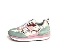Zapatillas Deportivas Mujer - Sneakers Multicolor con Plantilla Extraíble - Suela Dentada Antideslizante (Multicolor, Sistema tallas calzado EU, Adulto, Mujer, Números, mediano, 38)