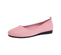 Zapatillas Deportivas Mujer Verano Zapatillas de Ballet Mujer sin Cordones Antideslizantes Punto cómodas Transpirables Ideales Verano Zapatos Deportivos Estilo Casual (42)