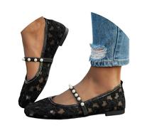 Zapatillas Deportivas Mujer Verano Zapatos Casuales sin Cordones con Aberturas de Elegant para Uso Diario Comodidad clásica (Black, 36)