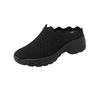 Zapatillas Deportivas Mujer - Zapatos Deportivos De La Malla De Los Pies Casual Shoes Deportivos En La Ronda De Summer Fashion Zapatos Femeninos Femeninos (Black 38)