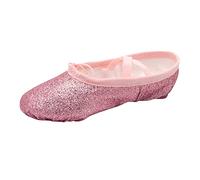 Zapatillas Deportivas Niñas Bailarinas Danza Calzado Interior Yoga Rendimiento Flexibles Antideslizantes (31.5 Little Child)