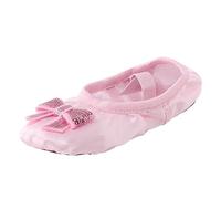 Zapatillas Deportivas Niñas Ballet Yoga Danza Interior Flexible Antideslizante Coloridas (26 Toddler)