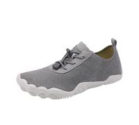 Zapatillas deportivas ortopédicas para caminar al aire libre para hombre, zapatos deportivos con nuevo patrón en verano, tenis de trazado de ríos, para exteriores, fitness, correr, escalada, gris, 5.5