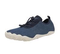Zapatillas deportivas ortopédicas para caminar al aire libre para hombre, zapatos deportivos con nuevo patrón en verano, tenis de trazado de ríos, para exteriores, fitness, correr, escalada, Blue, 6.5