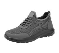 Zapatillas deportivas ortopédicas para hombre, zapatillas con cordones, zapatillas de correr con suela gruesa, zapatillas de deporte transpirables, ligeras, para correr, entrenamiento al aire libre