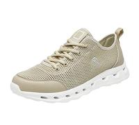 Zapatillas deportivas para hombre, con malla en verano, transpirables, cómodas, modernas, simples, grandes, informales, deportivas, talla 12, beige, 8 UK 3X-Narrow