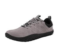 Zapatillas deportivas para hombre con puntera ancha para correr al aire libre, antideslizantes, transpirables, cómodas, para el tiempo libre, compañeros de viaje con cordones, versátiles, combinables