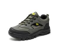 Zapatillas deportivas para hombre de alta calidad para actividades al aire libre, antideslizantes, para uso diario, verde, 43 EU Ancho