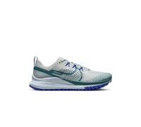 NIKE React Pegasus Trail 4, Zapatillas Hombre, Light Silver Mineral Teal Racer Blue, 47.5 EU