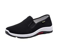 Zapatillas deportivas para hombre Elevateshoes Slip On Non-Slip Sportschuhe Invisible Height Increased Light Penny Schuhe Fitnessschuhe bequeme Fitnessschuhe Fitness Walking schuhe, Blanco, 40 EU