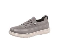 Zapatillas deportivas para hombre negro, zapatos para hombre con puntera ancha y tejido de malla, monocolor, plataforma antideslizante, zapatos de senderismo informales con zapatillas de ancho ancho