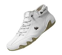Zapatillas deportivas para hombre, para correr, caminar, gimnasio, atletismo, fitness, ligeras, cómodas, al aire libre, para correr, caminar, para hombre, blanco b, 42 1/3 EU