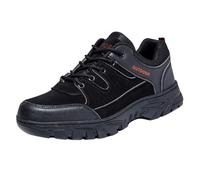 Zapatillas deportivas para hombre, primavera, otoño e invierno, viajes, senderismo, deportes al aire libre, cómodas, para montañas, zapatillas deportivas para hombre, Negro , 43 EU
