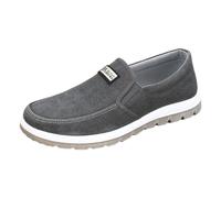 Zapatillas deportivas para hombre sin cordones: zapatillas de correr antideslizantes para correr, zapatillas transpirables, resistentes a la abrasión, zapatillas ligeras para caminar, amortiguación