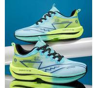 Zapatillas Deportivas para Hombre y Mujer, para Maratón, con Placa de Carbono, Amortiguación de Aire, Transpirables, Ligeras, Cómodas, Antideslizantes heiyaoshi