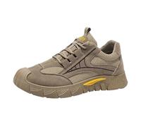 Zapatillas deportivas para hombre, zapatillas de senderismo con cordones, suela suave, zapatos de Waklingschuhe transpirables, antideslizantes, zapatos de entrenamiento al aire libre, correr