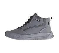 Zapatillas deportivas para hombre, zapatos casuales para hombre, zapatos de exterior, con cordones, zapatillas de deporte monocolor, protección contra golpes, zapatos de fitness, transpirables