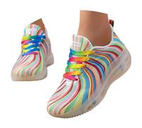 Zapatillas deportivas para mujer, primavera, gimnasio, elegantes, clásicas, blancas, altas y cómodas, de alto rendimiento, para caminar, para el tiempo libre, para el tiempo libre, F, 37 EU