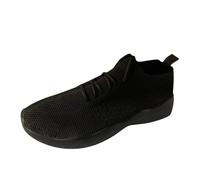 Zapatillas deportivas para mujer, zapatillas de correr para mujer, zapatos ortopédicos, para mujer, deporte, ocio, fitness, gimnasio, correr, comodidad al aire libre, interior, D le Negro, 43 EU