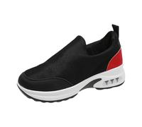 Zapatillas deportivas para mujer, zapatillas de deporte, para el tiempo libre, para mujer, para viajes, suela suave, zapatos cómodos, malla para exteriores, para correr, deportes, transpirables, color