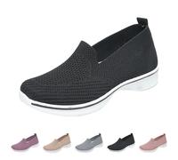 Zapatillas deportivas para mujer, zapatillas ligeras para el tiempo libre, zapatillas de correr de malla, zapatillas de correr sin cordones, zapatillas deportivas y zapatos de caminar, zapatillas de