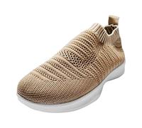 Zapatillas deportivas para mujer, zapatos deportivos para mujer, para el tiempo libre, para mujer, deslizantes en viajes, suela suave, zapatos cómodos, de malla, para correr, moda, deportes
