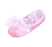 Zapatillas Deportivas para Niñas Baile Yoga Danza Clásica Interior Rendimiento Cálido (26 Toddler)