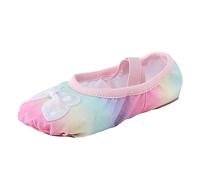 Zapatillas Deportivas para Niñas con Antideslizante Ideales para Baile Yoga y Actuaciones Escolares Interiores (35 Big Kids)