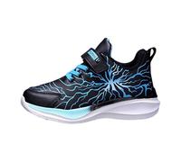 Zapatillas Deportivas para niños con Cierre Ajustable, Suela Antideslizante y Parte Superior Transpirable, Ideales para Correr al Aire Libre y Uso Diario, Tallas 30-36