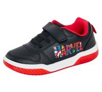 Zapatillas Deportivas para niños de Marvel Comics Avengers, Color Negro, Informales, fáciles de abrochar.