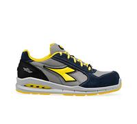 Diadora Zapatillas Deportivas Run Net AIRBOX Low S1P SRC Hombre Negro/Anthracite 39 EU