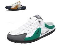 Zapatillas Deportivas Sin Cordones De Verano For Hombre,Sandalias Tipo Mula | Zapatillas De Deporte Sin Espalda For Hombre Mules Casuales,Zapatos De Playa Ligeros Sin Cordones De Verano