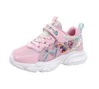 Zapatillas Deportivas Transpirables de Malla para Niñas con Diseño Moderno de Dinosaurios Ligeras e Ideales para Actividades Exteriores (34 Big Kids)