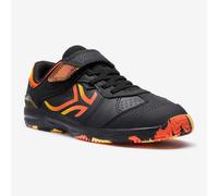 Zapatillas deportivas velcro Niños Artengo Ts 160 negro y naranja del 28 al 39 28