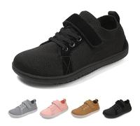 Zapatillas descalzas unisex para niños, anchas, transpirables, para exteriores, senderos, correr, niños, niñas, antideslizantes, ligeras, suaves, para el tiempo libre, zapatos descalzos, minimalistas