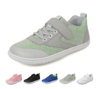 Zapatillas descalzas unisex para niños, anchas, transpirables, para exteriores, senderos, correr, niños, niñas, antideslizantes, ligeras, suaves, para el tiempo libre, zapatos descalzos, minimalistas