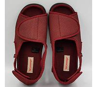 Zapatillas diabéticas artritis edema,Zapatos para pies enfermos con pulgar en valgo, zapatos de uso externo con pies gordos y pies hinchados-37_ rojo vino,Zapatos para pie diabético con artritis edem