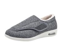 Zapatillas Diabéticos para Hombre y Mujer Ajustable Pantuflas Transpirables Ligeros Cálidas Suave Cómodo Zapatos para Artritis Pies Edema