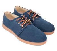Zapatillas Ecologicas Comodas y Elegantes Estilo náutico Tipo Canvas Veganas Fabricadas con Materiales Alta Gama Mod 811935PX (Azul, Sistema Tallas Calzado EU, Adulto, Números, Mediano, 46)