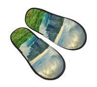 Zapatillas Estar Por Casa Magníficos Acantilados De Moher Pantuflas Hombre Y Mujer Pantufla Interior Y Exterior Zapatillas De Casa Para Para El Hogar Viaje Spa L
