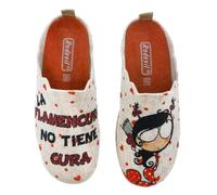 Zapatillas Fieltro Estar por casa cómodas Mujer. FLAMENQUILLA Originales - Fabricacion española 41